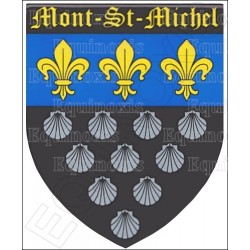 Regional magnet – Mont-St-Michel coat-of-arms magnet