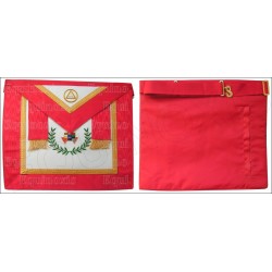 Leather Masonic apron – Royal Ark York – Past Grand Priest