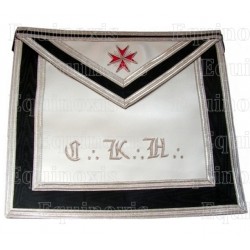 Leather Masonic apron – AASR – 30th degree – Knight Kadosch