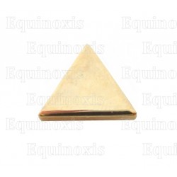 Masonic lapel pin – Triangle
