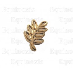 Masonic lapel pin – Sprig of acacia – Large