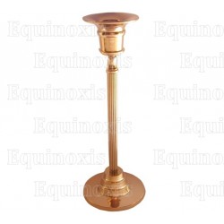 Brass candle-holder – 20 cm
