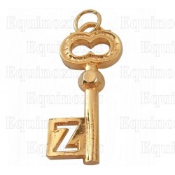 Masonic degree jewel – ASSR – 7th degree – Golden key