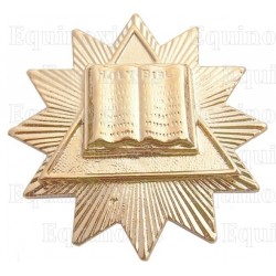 Masonic Officer's jewel – Orator AASR / Chaplain French Emulation Rite