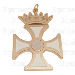 Masonic Degree jewel – Croix de Sublime Prince du Royal Secret – 32nd degree