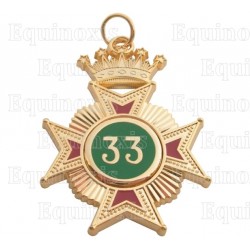 Commander's medal – Scottish Rite (AASR) – 33rd degree