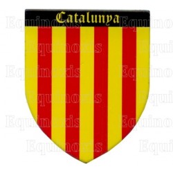 Regional magnet – Catalunya coat-of-arms magnet