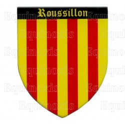 Regional magnet – Roussillon coat-of-arms magnet