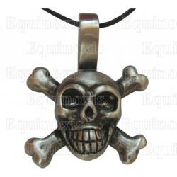 Gothic pendant – Skull and bones