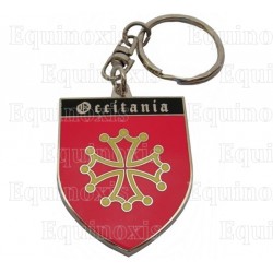 Regional keyring – Languedoc coat-of-arms – Occitania