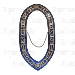Masonic chain collar – York Rite – Worshipful Master