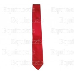 Masonic necktie – French Chapter – Red