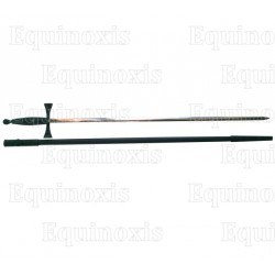Masonic sword – Lightweight sword with black handle – With scabbard