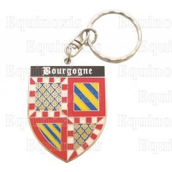 Regional keyring – Bourgogne coat-of-arms