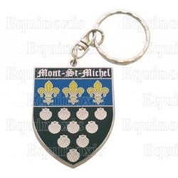 Regional keyring – Mont-St-Michel coat-of-arms