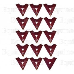 Masonic collars – Holy Royal Arch – Set of 14 Officers' collars