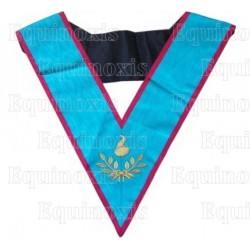 Masonic Officer's collar – AASR – Master of Banquets – Machine embroidery