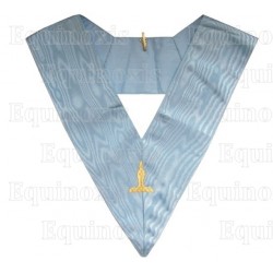 Masonic Officer's collar – RSR – Senior Warden – Machine embroidery