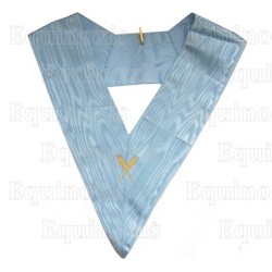 Masonic Officer's collar – RSR – Secretary – Machine embroidery