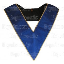 Masonic Officer's collar – Operative Rite of Solomon – Blank – Mourning back
