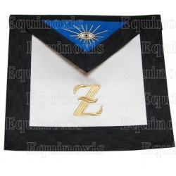 Fake-leather Masonic apron – AASR – 4th degree