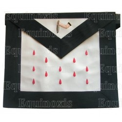 Fake leather Masonic apron – AASR – 9th degree