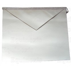 Fake-leather Masonic apron – Entered Apprentice / Fellow – 33 cm x 39 cm