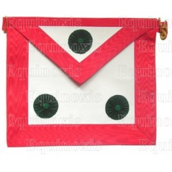Leather Masonic apron – American Royal Arch – Past Babylon