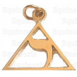 Masonic pendant – Triangle and Yod