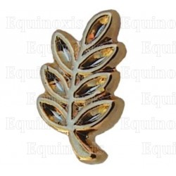 Masonic lapel pin – Sprig of acacia – Small