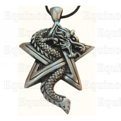 Dragon pendant – Dragon in a pentagramme