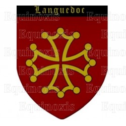 Regional magnet – Languedoc coat-of-arms magnet