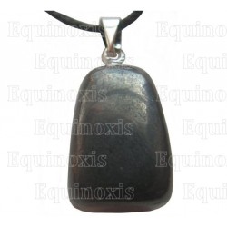 Gemstone pendant – Tumbled stone – hematite