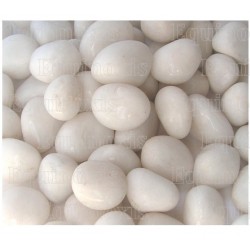 Tumbled stones – White jasper – 3 pcs