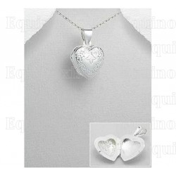 925 sterling silver pendant – Heart pendant 12