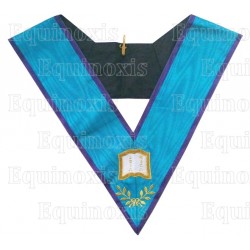 Masonic Officer's collar – Memphis-Misraim – Orator – Machine embroidery