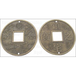 Feng-Shui Chinese coins – 65 mm Chinese coins – Batch of 20