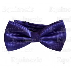 Microfiber bowtie – Purple – 2