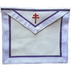 Leather Masonic apron – Memphis-Misraim – 66th degree